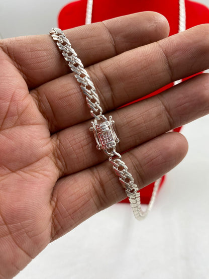 Imperial Cubana Diamantada - Plata 925