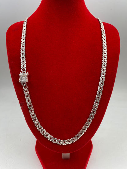 Imperial Cubana Diamantada - Plata 925